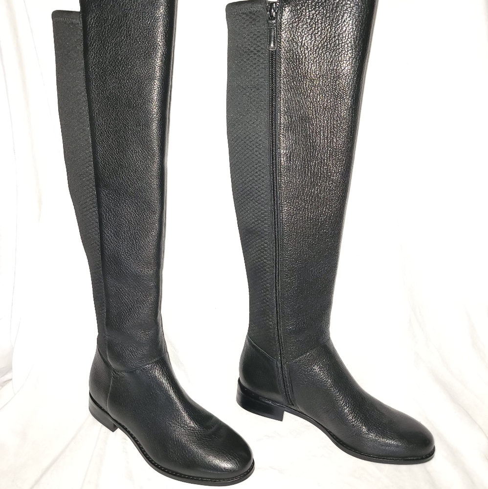 Cole Haan high knee leather boots
